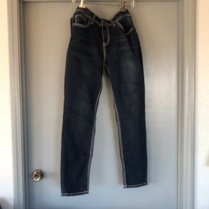 Royalty For Me Dark Blue Skinny Jeans 16x29